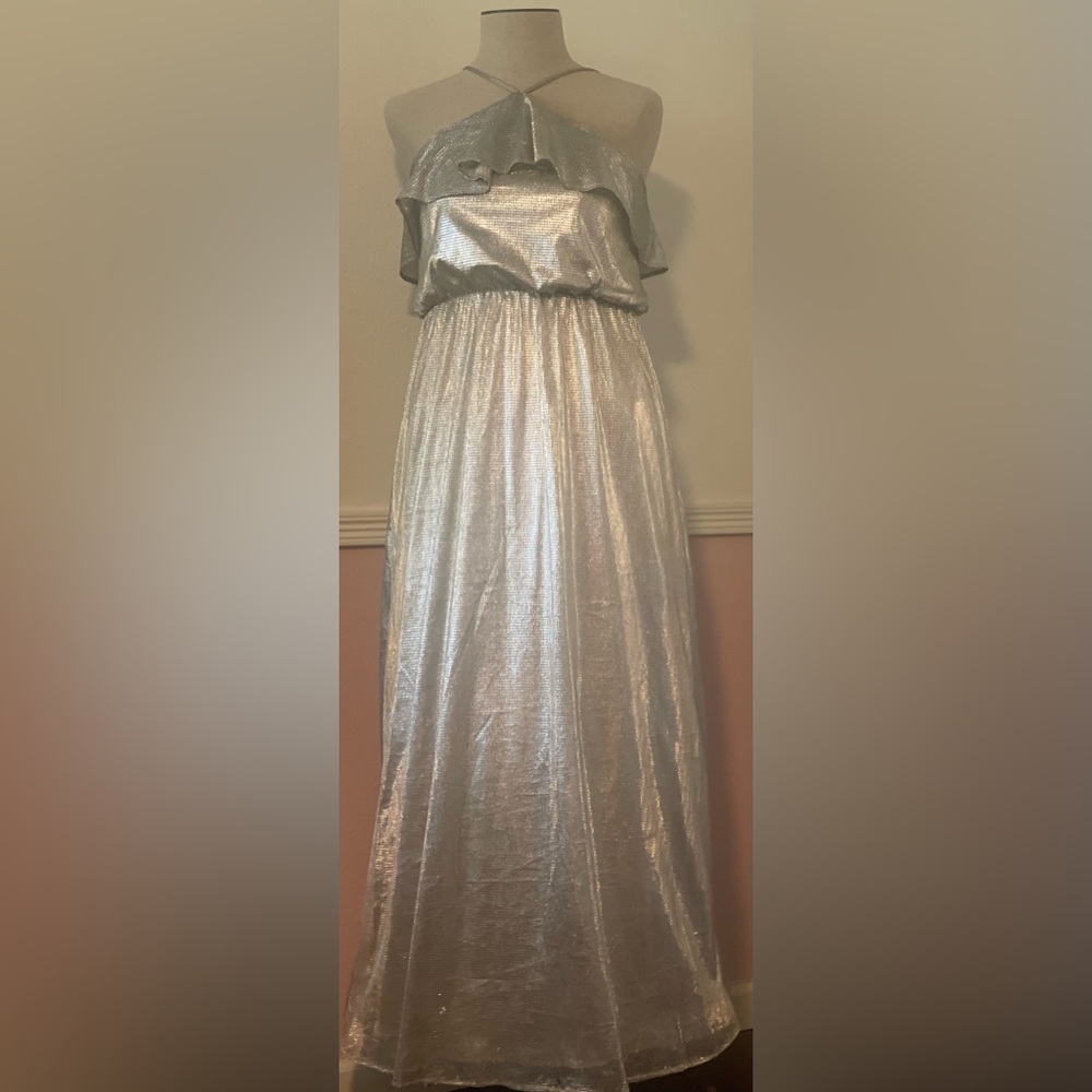 Shimmer Maxi Gown size L